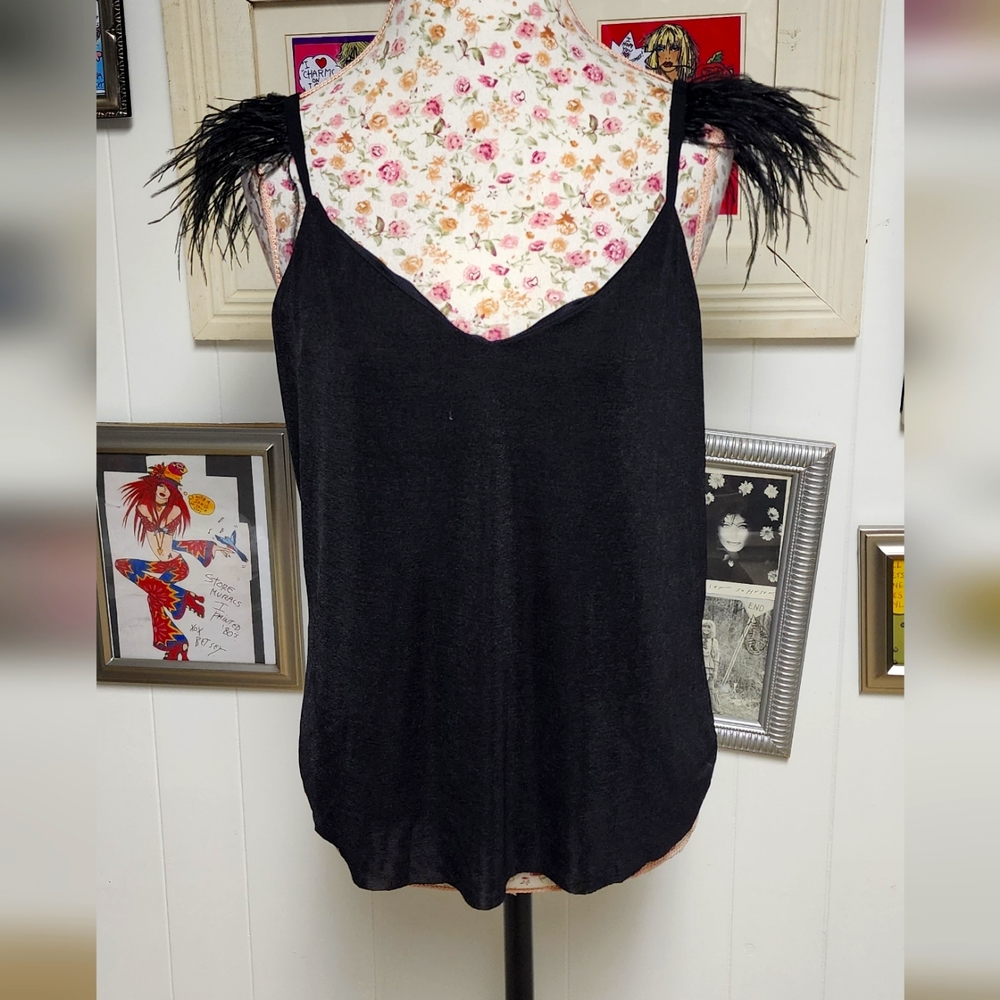 Studio F boa tank top